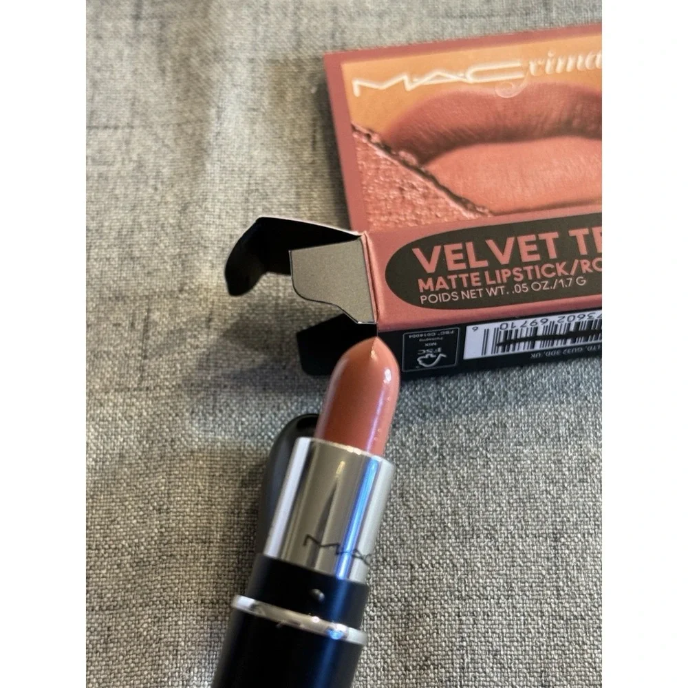 MAC Macximal Matte Lipstick | 617 Velvet Teddy | New In Box 0.05oz/1.7g Mini New